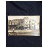 1912 RP postcard Fremont Michigan Hotel De Haas