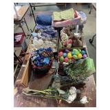 Felted bunny banks to white rabbits with red