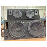 Rampage, subwoofer speaker. Pyle pounder speaker.