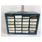 Twenty four drawer metal case