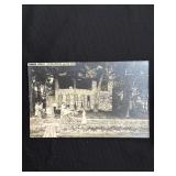 RP Postcard Tippecanoe Lake Indiana Crane Crow