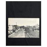 1908 postcard Grabill Indiana State Street,