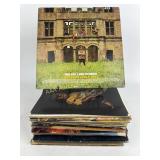 Vinyl record collection including Pink Floyd,