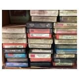 8 track tapes 20 plus tapes Roy, Eddie Hart, bill