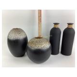 Lerman Decor chalk bottles and vases vey good