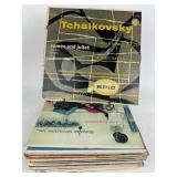 Vinyl record collection, several classical