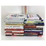 Miscellaneous books on sales tips, business tips,