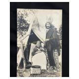 Antique RP Native American postcard Kilsoquah and