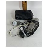 Medical equipment looks to be stethoscope.