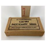 Wolf River ammunition plants. 20 cartridges, 5.5