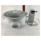 Rival large crock pot white good condition.