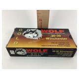 Gold wolf performance ammunition 30ï¿½30 Winchester