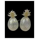 Luigi Fornasier Murano Art Glass Pineapples