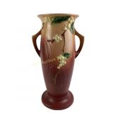 Roseville Pottery IV-18 Snowberry Floor Vase