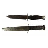 (2) Military Knives 19th Century