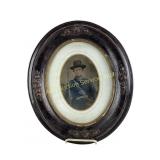 Large Tintype Photograph Civil War Soldier