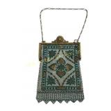 Mandalian Art Deco Mesh Purse