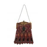 Art Deco Iridescent Mesh Purse