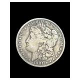 1881-O US Morgan Dollar
