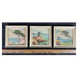 (3) Sarkis Erganian Small Oil On Board Seascape