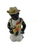 German Bisque Black Americana Figurine Ges Gesch