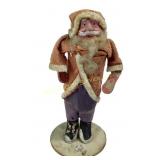 Old Paper Mache Belsnickel Santa & Sheep Japan