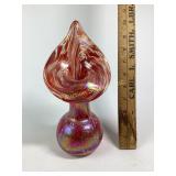 Tom St Clair Iridescent Art Glass JIP Vase