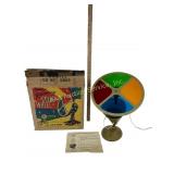 Mid Century Spartus Christmas Tree Color Wheel