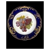 Hand Painted KPM Porcelain Plate Circa 1913