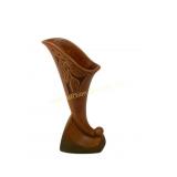 Roseville Pottery 721-8 Silhouette Cornucopia Vase