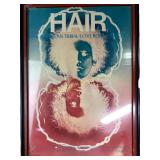 Original Hair Musical Poster Biltmore Theatre