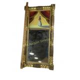 American Federal Period Eglomise Trumeau Mirror