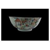 Chinese Export Porcelain Famille Rose Bowl Qianlon