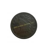 1835 US Classic Head Half Cent Coin