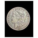 1887 US Morgan Dollar