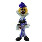 Murano Art Glass Clown Figurine
