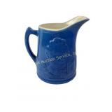 UHL Pottery Lincoln Stoneware Pitcher Blue