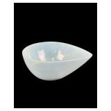 Fire King Delphite Blue Teardrop Mixing Bowl