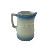 Western Stoneware Bands & Rivets Pitcher