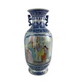 Tongzhi Mark Chinese Blue & White Porcelain Vase