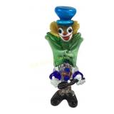 Murano Art Glass Clown Figurine