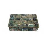 Mexican Abalone box, Mid Century