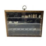 Dug Civil War Bullets, Display Case