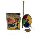 Mid Century Spartus Christmas Tree Color Wheel