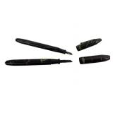 (2) fountain pens no nibs one Arnold