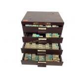 Flexo Crystals 4 Drawer Metal Cabinet with