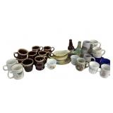 McCoy ceramic mugs etc good condition,