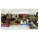 Drinking glass assortment, Ball jars, Hemingray