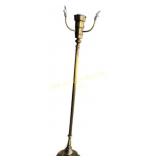 Art Deco style floor lamp, 65 inches, brass floor