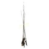 Fishing poles - 7 in various sizes